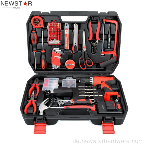 129pcs Haushaltsreparatur Elektrowerkzeug Combo -Kits